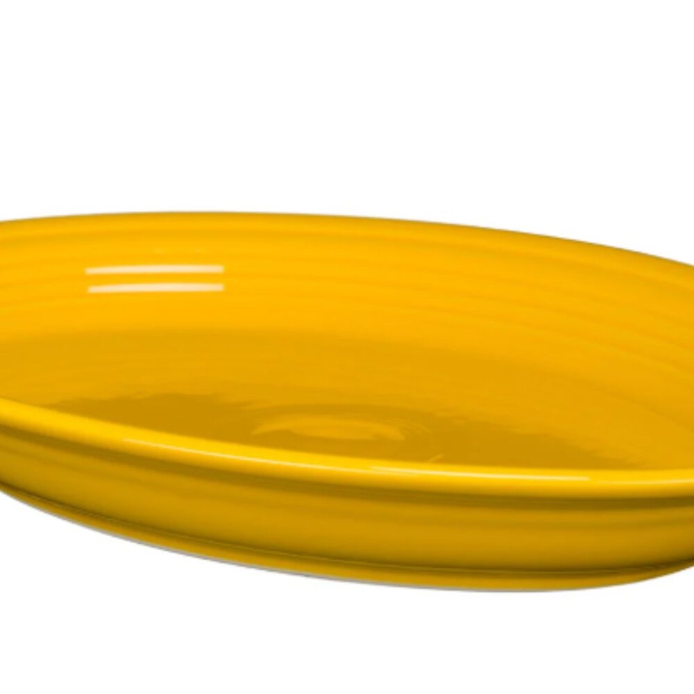 Fiesta Oval Platter - Yellow